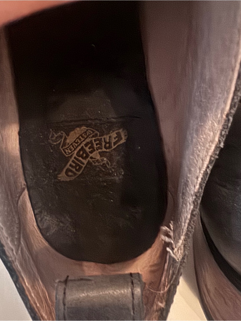 Freebird by Steven Black Leather Slip-On Loafers size 7 - Picture 8 of 9